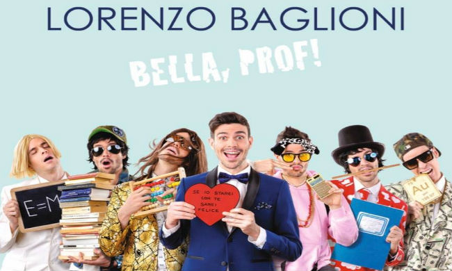 Lorenzo Baglioni, esce album Bella,Prof!
