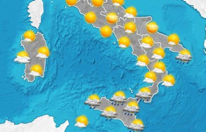 Caldo e afa in Sicilia ma nel weekend sono attesi temporali