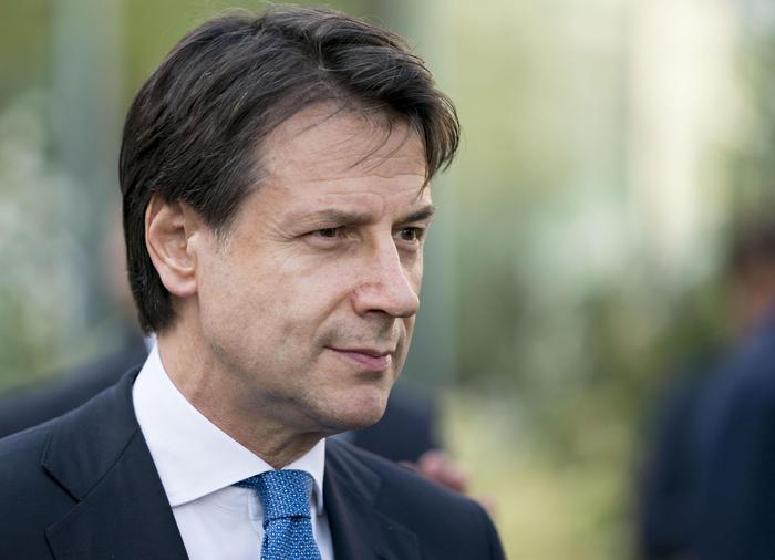 Italian Prime Minister, Giuseppe Conte, in Biarritz for the first day of the G-7 summit, France, 24 August 2019.
ANSA/CHIGI PALACE PRESS OFFICE/FILIPPO ATTILI
+++ ANSA PROVIDES ACCESS TO THIS HANDOUT PHOTO TO BE USED SOLELY TO ILLUSTRATE NEWS REPORTING OR COMMENTARY ON THE FACTS OR EVENTS DEPICTED IN THIS IMAGE; NO ARCHIVING; NO LICENSING +++