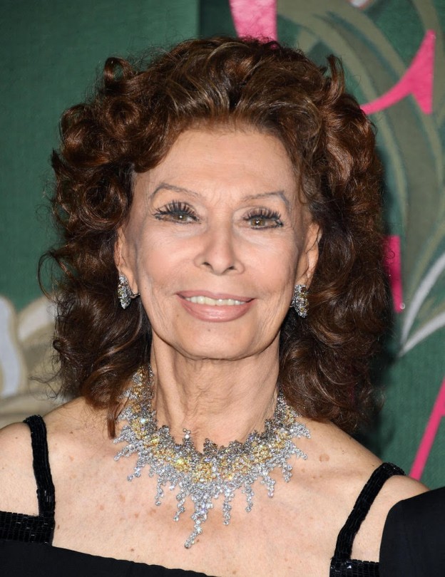 Sofia Loren ‘Legend award’ a Capri, Hollywood