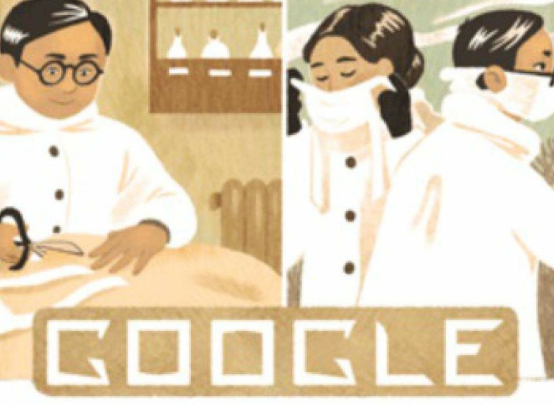 Google dedica il suo doodle al medico che ha inventato le mascherine