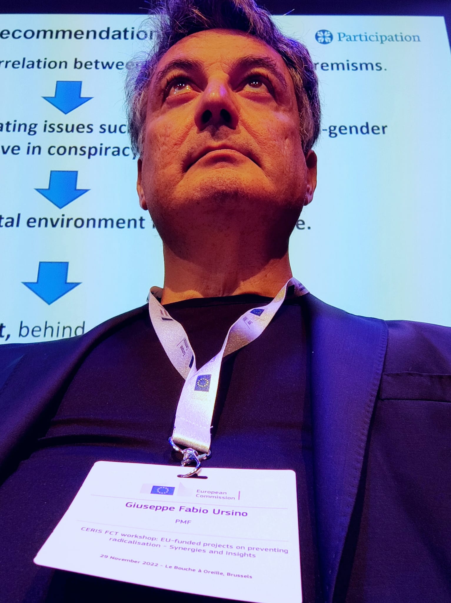 Giuseppe Ursino,  presidente dell’ONG Osservatorio e-Medine,  investito da ottobre 2022 del ruolo di Europe Direct Catania