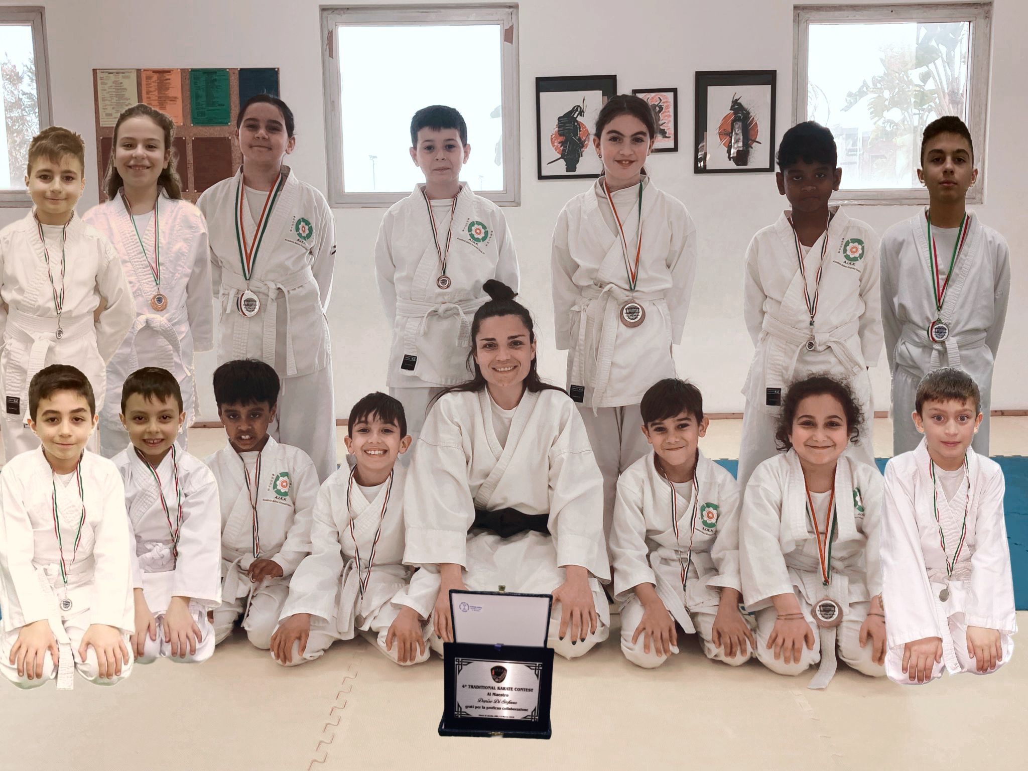 I giovani karatechi di Denise DiStefano conquistano il podio al 4° Tradizional Karate contest