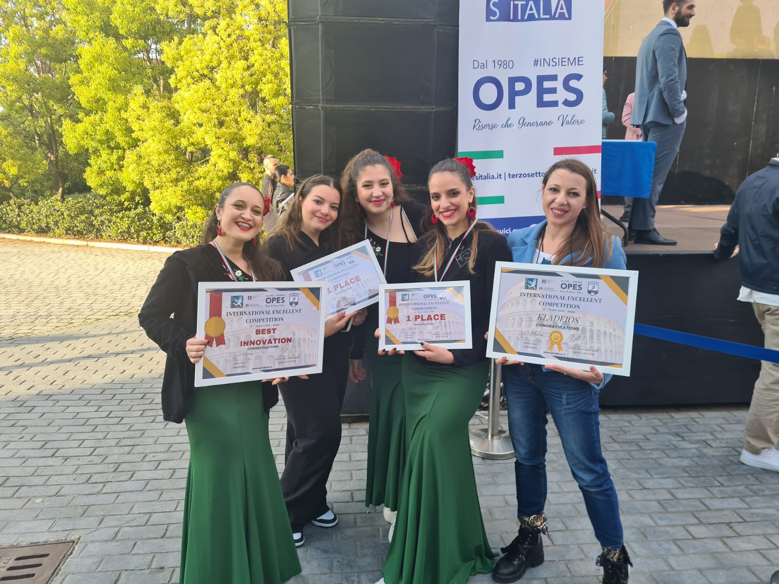 Le danzatrici catanesi della Kladeios conquistano il primo posto all’International Excellent Competition Opes Danza