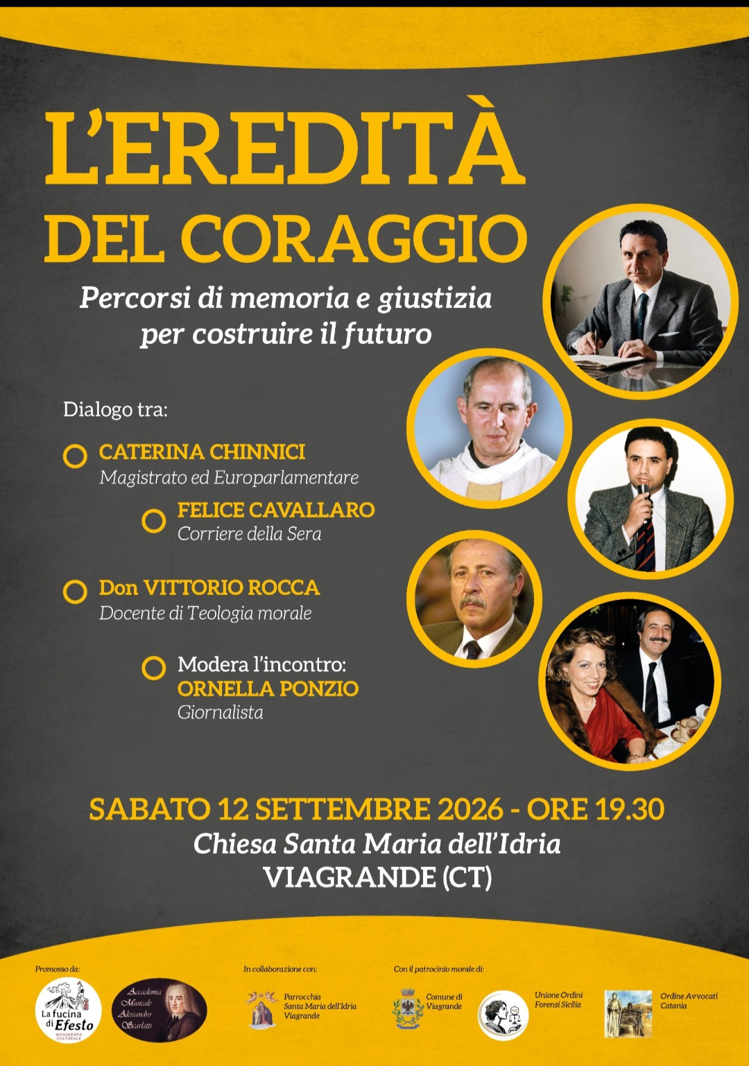 La memoria oltre il rito: a Viagrande l’eredità civile di Rocco Chinnici diventa un cantiere per il futuro